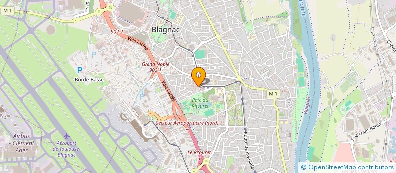 localisation de l'entreprise BLAGNAC ECHECS à BLAGNAC