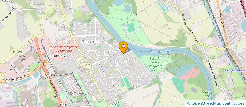 localisation de l'entreprise BLAGNAC ENERGIES VERTES  BLAGNAC