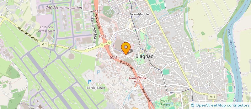 localisation de l'entreprise BLAGNAC ESTHETIQUE à BLAGNAC