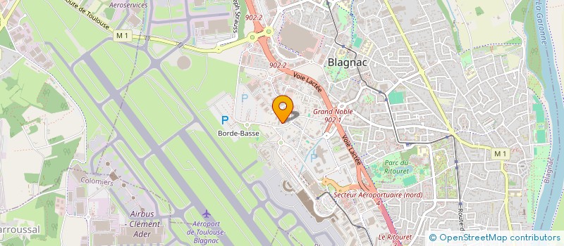 localisation de l'entreprise BLAGNAC MOTO RACING à BLAGNAC