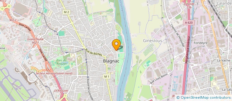 localisation de l'entreprise BLAGNAC SPORTING CLUB RUGBY OU PAR ABREVIATION BSCR à BLAGNAC