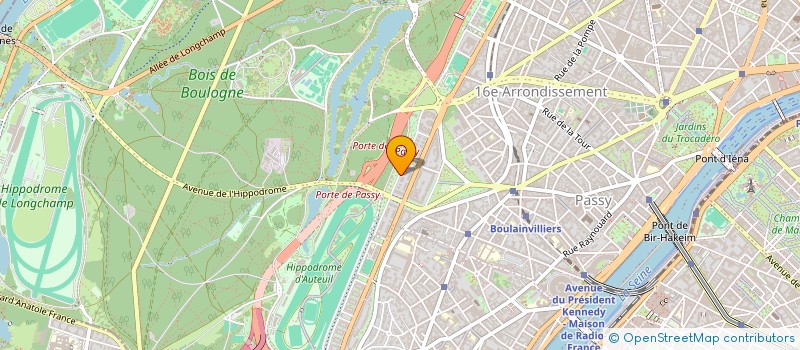 localisation de l'entreprise BLAHIOLLES IMMO  PARIS