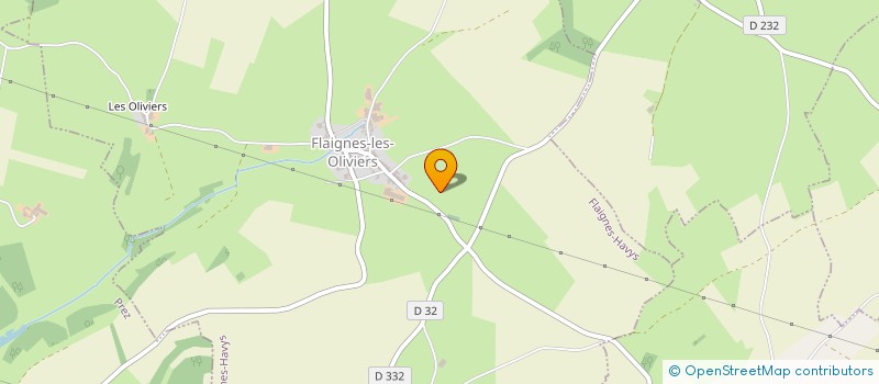 localisation de l'entreprise BLAIN  ESTREBAY