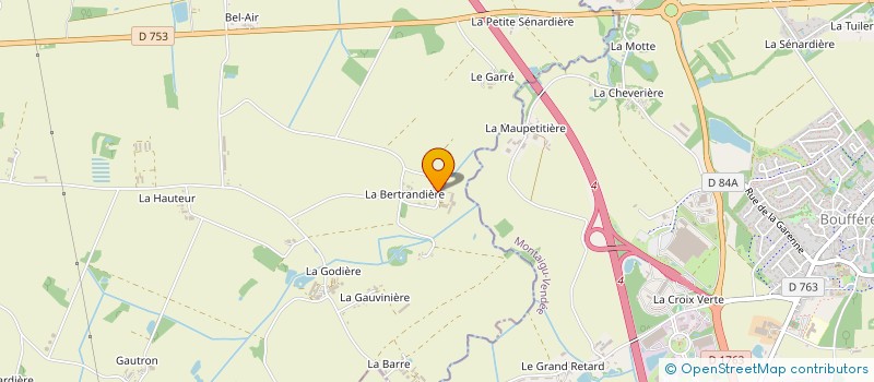 localisation de l'entreprise BLAIN  VIEILLEVIGNE