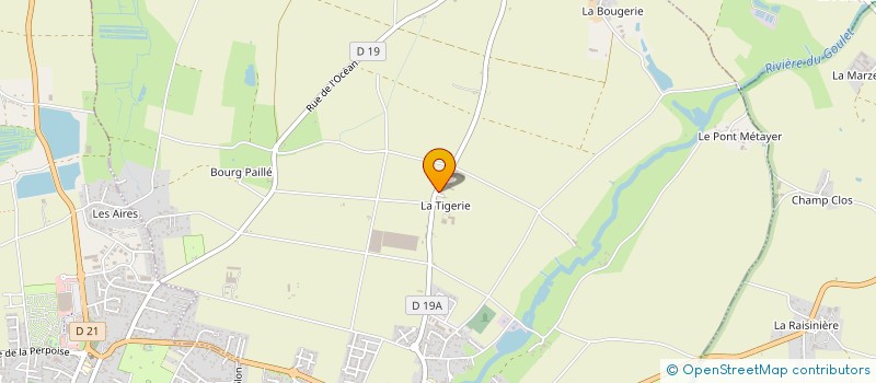 localisation de l'entreprise BLAINEAU LIAIGRE INDIVISION à SAINT-VINCENT-SUR-JARD