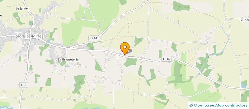 localisation de l'entreprise BLAIS CHRISTOPHE à SION-LES-MINES