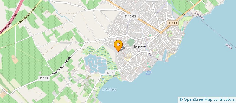 localisation de l'entreprise BLAIS PEINTURE à MEZE