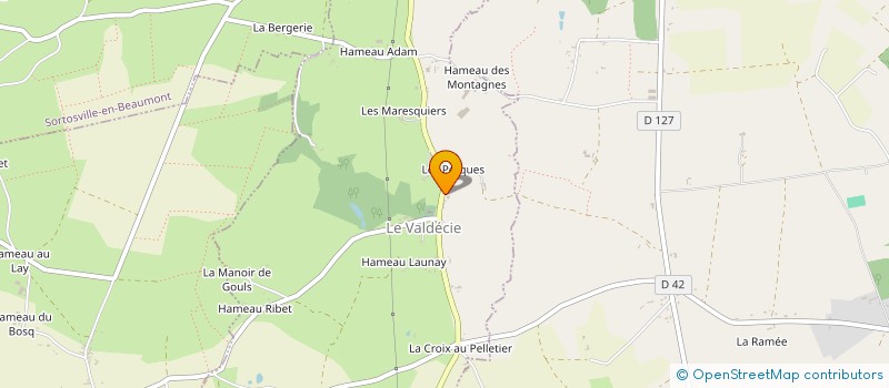 localisation de l'entreprise BLAISE à BRICQUEBEC-EN-COTENTIN