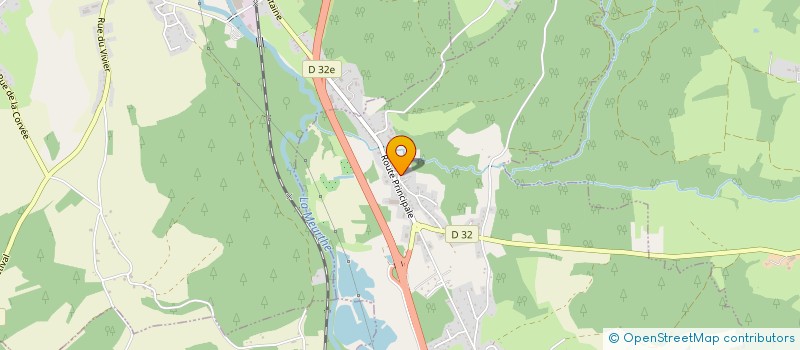 localisation de l'entreprise BLAISE-BENOIST  SAINT-DIE-DES-VOSGES