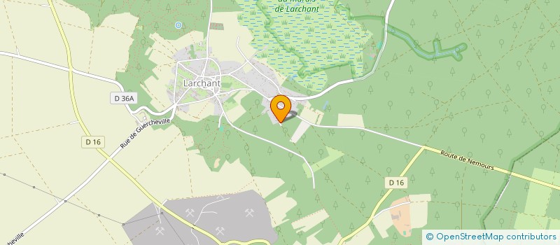 localisation de l'entreprise BLAISE CONSEIL  LARCHANT