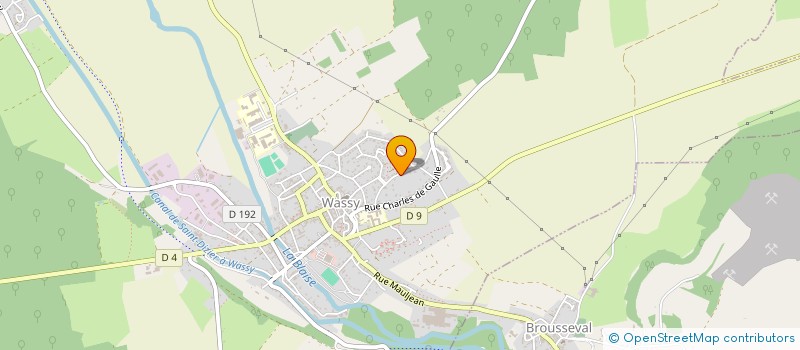 localisation de l'entreprise BLAISE ET MARNE  MONTIERS-SUR-SAULX