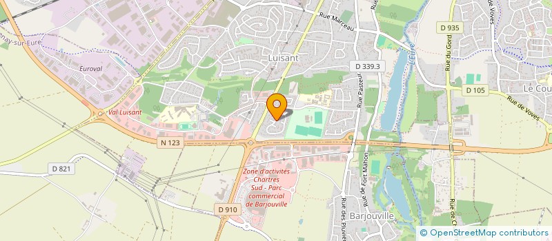 localisation de l'entreprise BLAISE-IMMO à LUISANT