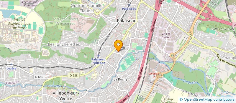 localisation de l'entreprise BLAISE PASCAL à PALAISEAU