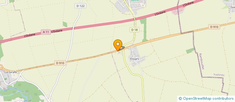 localisation de l'entreprise BLAISE PERE ET FILS à AUNEAU-BLEURY-SAINT-SYMPHORIEN