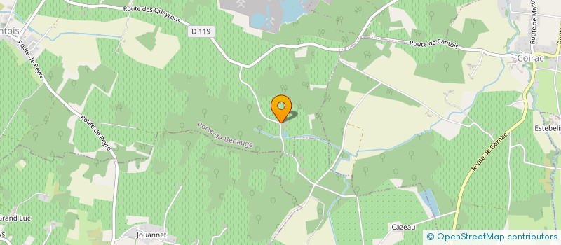 localisation de l'entreprise BLAISOT  PORTE-DE-BENAUGE