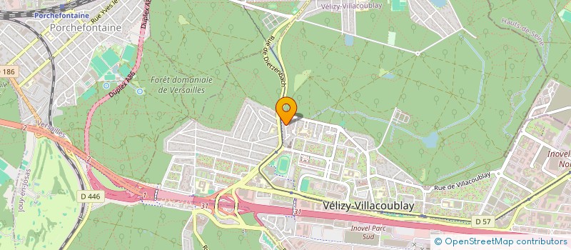 localisation de l'entreprise BLAJ  VELIZY-VILLACOUBLAY