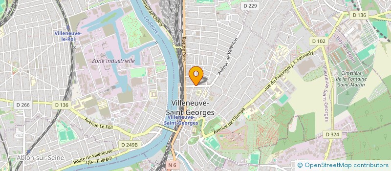 localisation de l'entreprise BLAJ RESTO MATOS à VITRY-SUR-SEINE