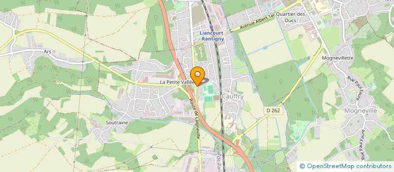 localisation de l'entreprise BLAK N WHIT PRODUCTION  CAUFFRY