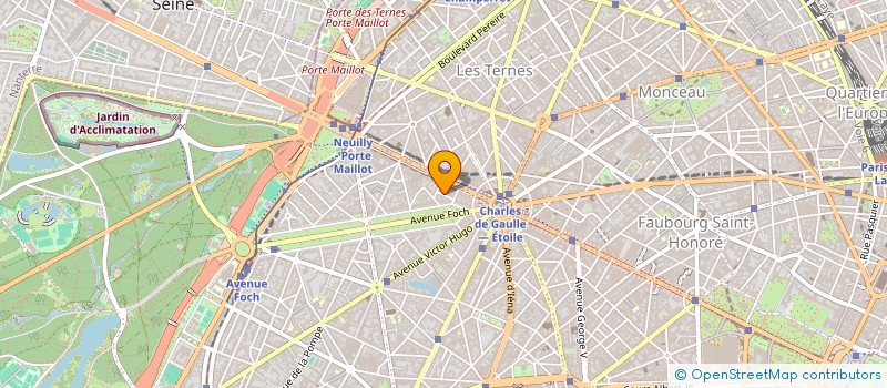 localisation de l'entreprise BLAKE MUSIC  PARIS