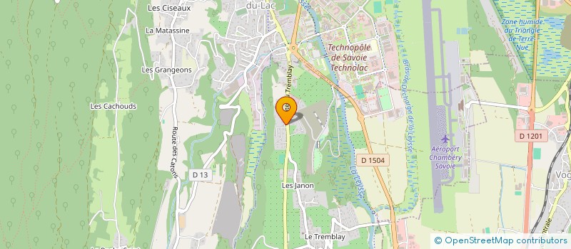 localisation de l'entreprise BLAKE-TREMEY  LA MOTTE-SERVOLEX