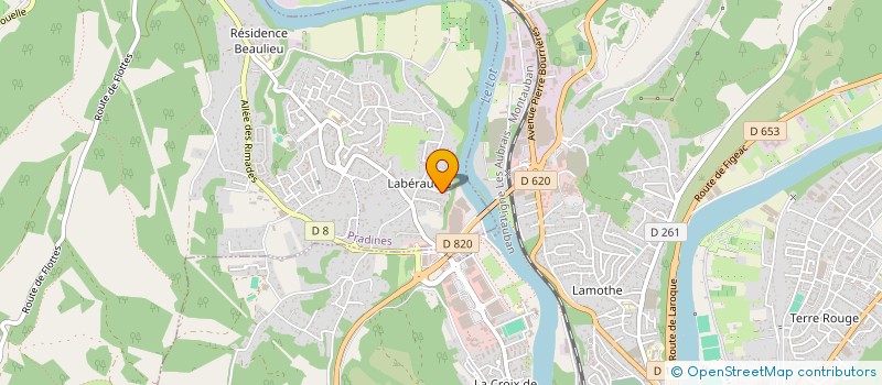 localisation de l'entreprise BLALVIEL PIERRES DU LOT à PRADINES