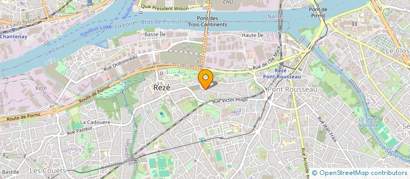 localisation de l'entreprise BLAM GROUPE  REZE