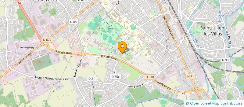 localisation de l'entreprise BLAME US  ROSIERES-PRES-TROYES