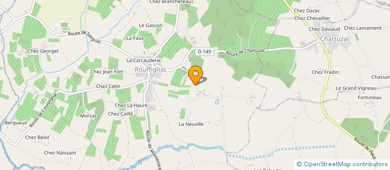 localisation de l'entreprise BLAMONT ET FILS à MONTENDRE