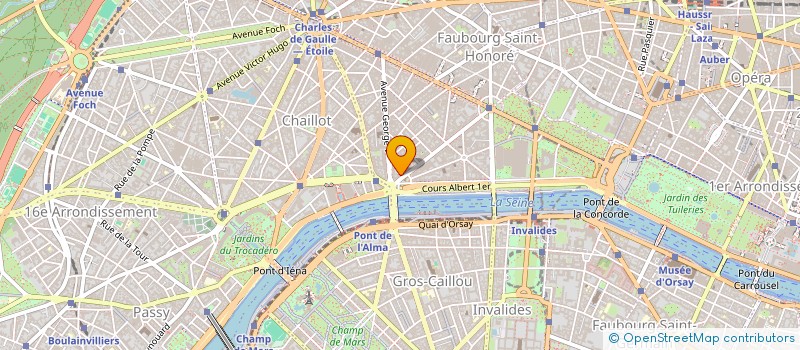 localisation de l'entreprise BLAMOUTIER JM SALPHATI JF  PARIS