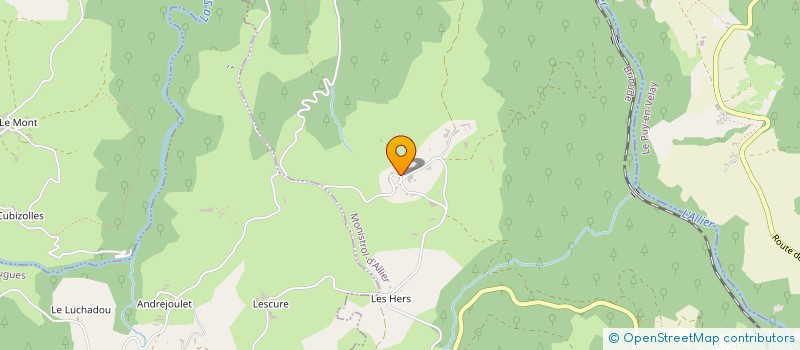 localisation de l'entreprise BLANC  MONISTROL-D'ALLIER