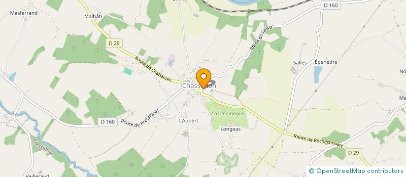 localisation de l'entreprise BLANC à TERRES-DE-HAUTE-CHARENTE