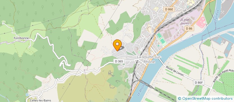 localisation de l'entreprise BLANC AUTO à MONTELIER