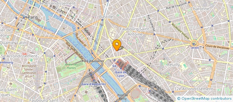 localisation de l'entreprise BLANC BEIGE  PARIS