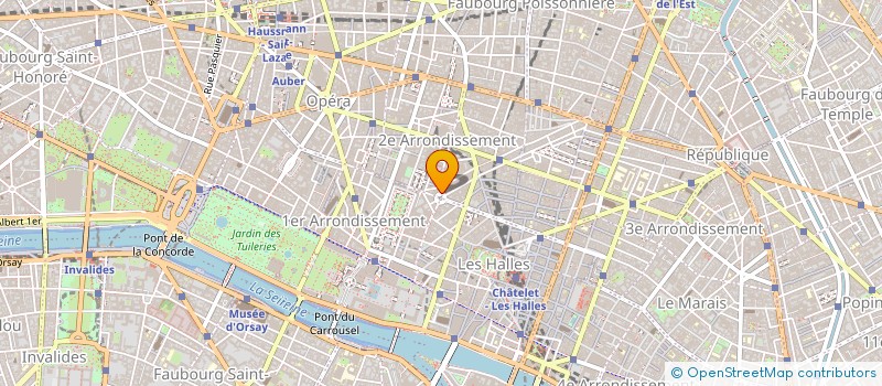 localisation de l'entreprise BLANC BLEU  PARIS