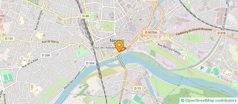 localisation de l'entreprise BLANC COMME NEIGE à NEVERS