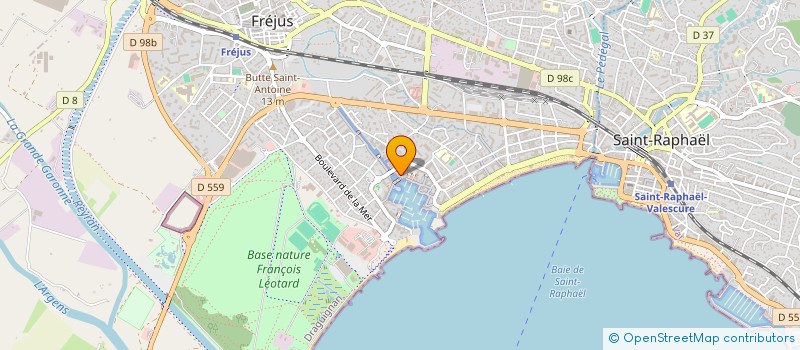 localisation de l'entreprise BLANC DU SUD à FREJUS