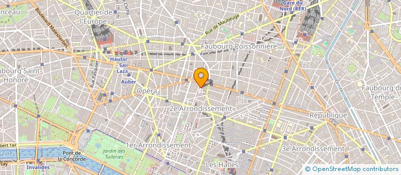 localisation de l'entreprise BLANC ET BLANC  PARIS