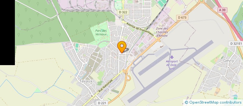 localisation de l'entreprise BLANC ET FILS  TAVAUX