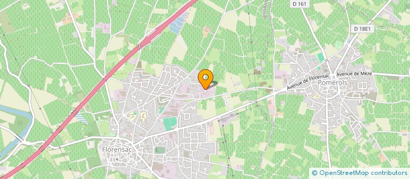 localisation de l'entreprise BLANC ET FILS  FLORENSAC