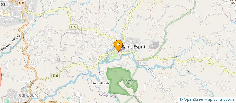 localisation de l'entreprise BLANC ET NET à SAINT-ESPRIT