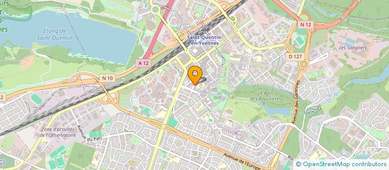 localisation de l'entreprise BLANC ET NOIR à MONTIGNY-LE-BRETONNEUX