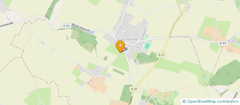 localisation de l'entreprise BLANC ET OR  ETOUTTEVILLE