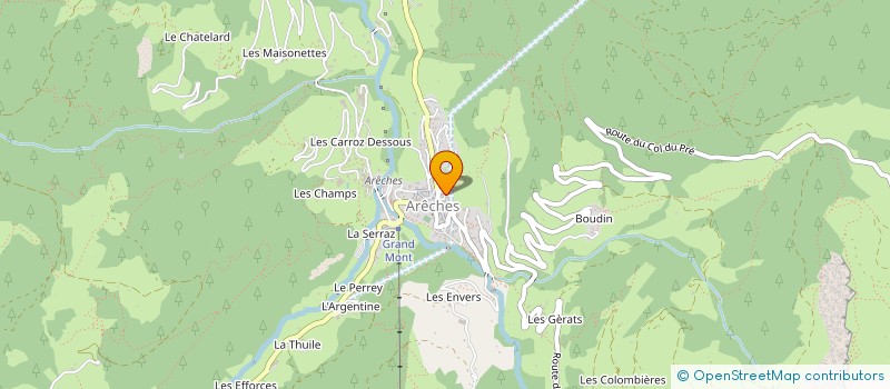 localisation de l'entreprise BLANC-JAOUEN  BEAUFORT