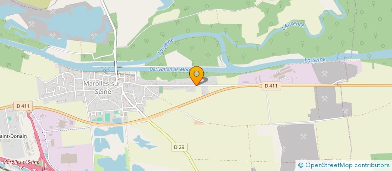 localisation de l'entreprise BLANC MAINTENANCE  MAROLLES-SUR-SEINE