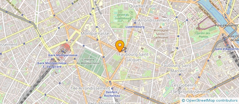 localisation de l'entreprise BLANC MARINE à PARIS