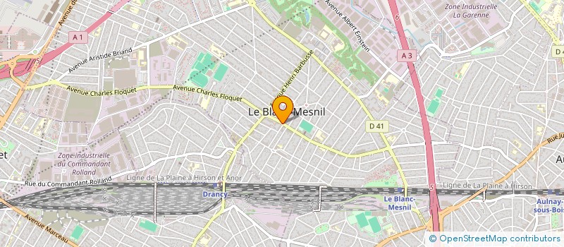 localisation de l'entreprise BLANC-MESNIL EN SCENE ! à LE BLANC-MESNIL