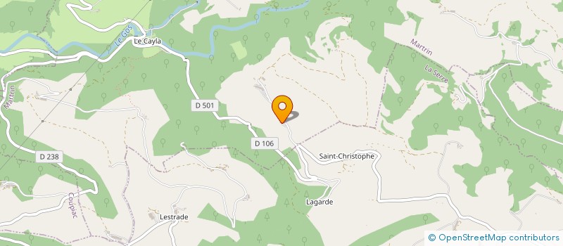 localisation de l'entreprise BLANC MONTCLAR  MONTCLAR