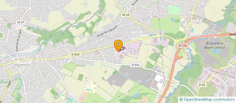 localisation de l'entreprise BLANC NET à LEGUEVIN