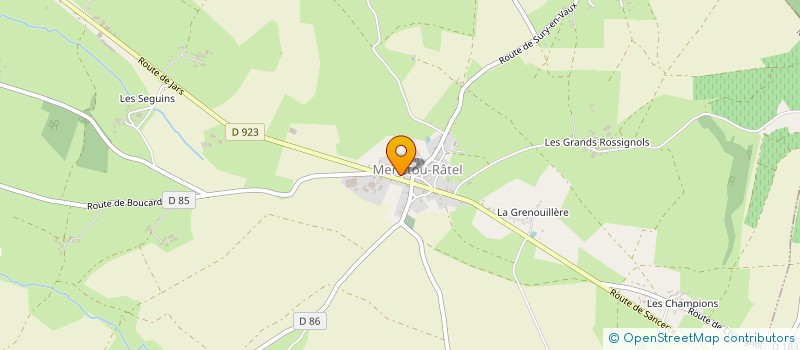 localisation de l'entreprise BLANC PRESS SARL à SAINT-BOUIZE