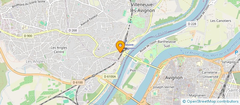 localisation de l'entreprise BLANC PRESTIGE à VILLENEUVE-LES-AVIGNON